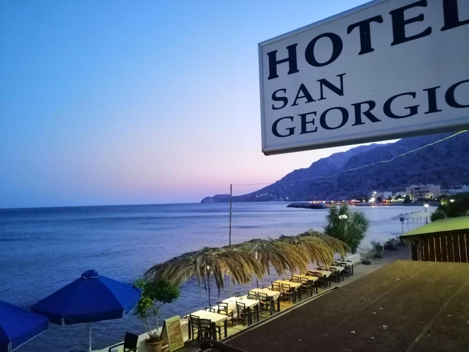 San Georgio Hotel Tsoútsouros المظهر الخارجي الصورة